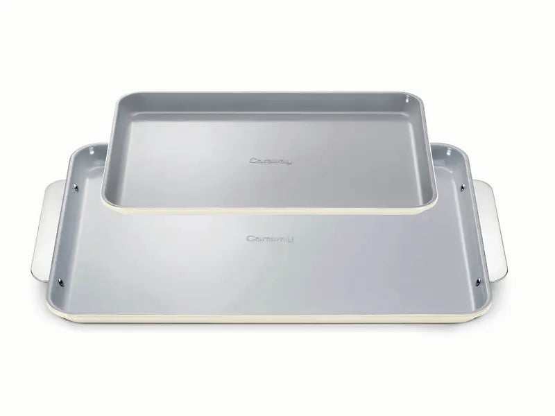 2-Piece Ceramic Nonstick Baking Sheet Set – Oven Bakeware Pans