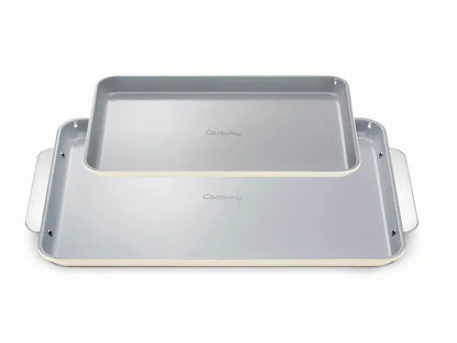 2-Piece Ceramic Nonstick Baking Sheet Set – Oven Bakeware Pans