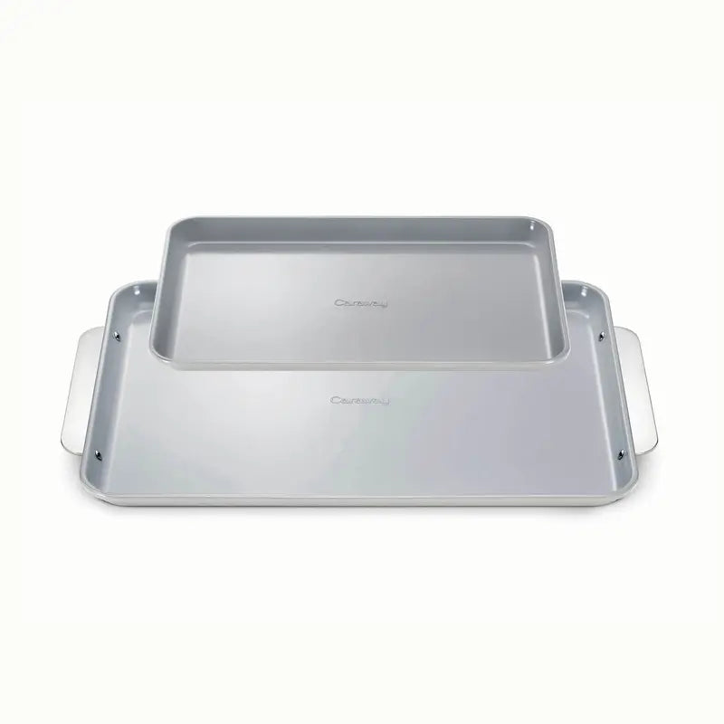 2-Piece Ceramic Nonstick Baking Sheet Set – Oven Bakeware Pans