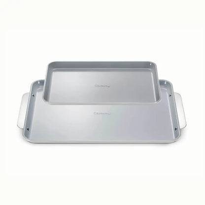 2-Piece Ceramic Nonstick Baking Sheet Set – Oven Bakeware Pans