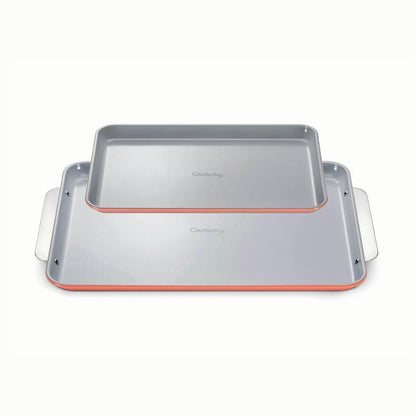 2-Piece Ceramic Nonstick Baking Sheet Set – Oven Bakeware Pans