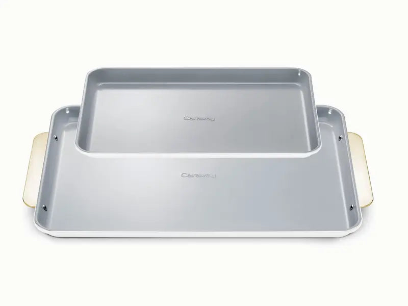 2-Piece Ceramic Nonstick Baking Sheet Set – Oven Bakeware Pans